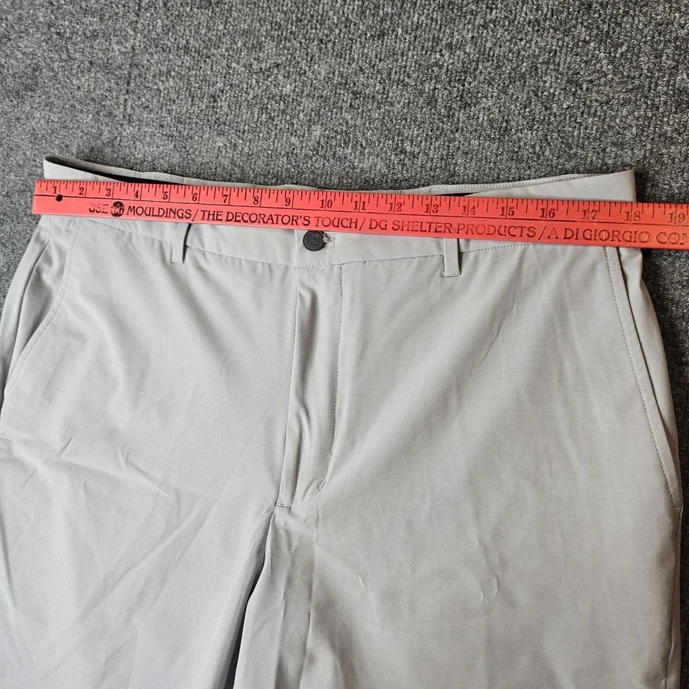 Johnnie O Men's Mulligan Shorts Size 36 Gray Golf Sports Athleisure
